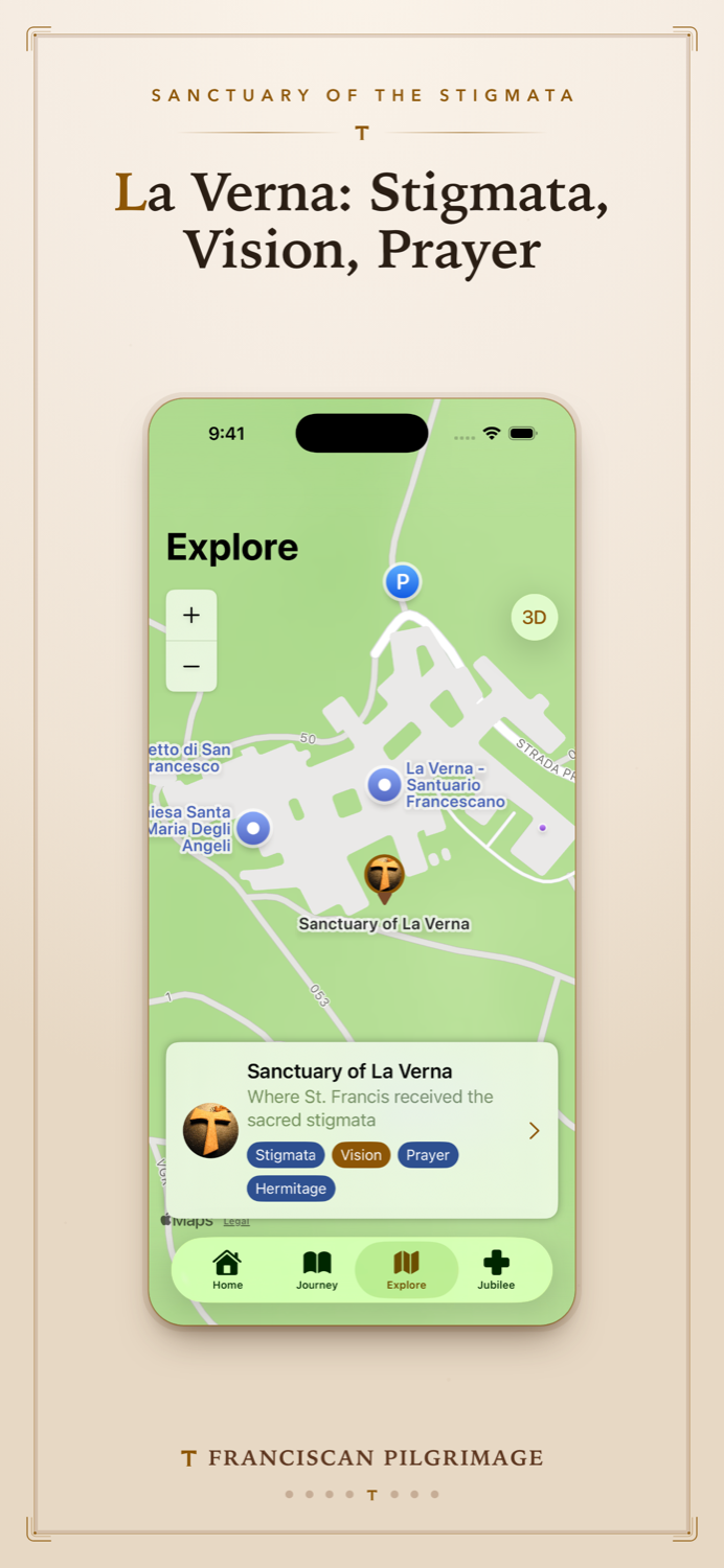 La Verna — sanctuary of the stigmata
